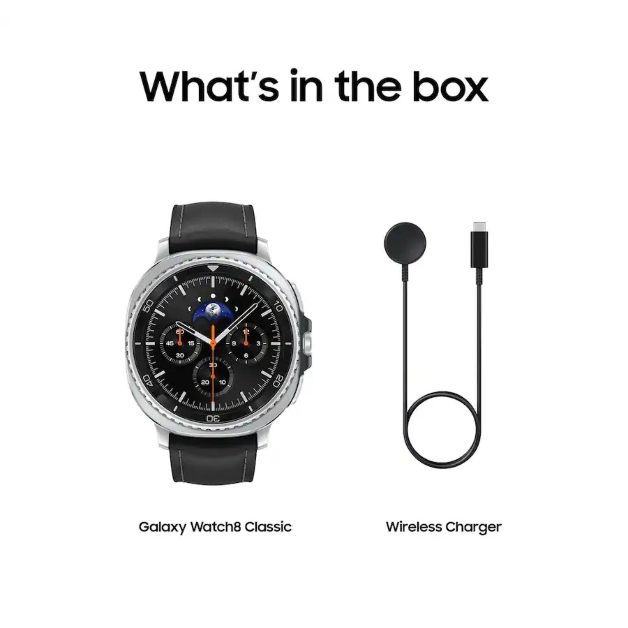 Galaxy Watch8 Classic Stainless Steel Smartwatch 46mm BT - THE LUX MOBILE