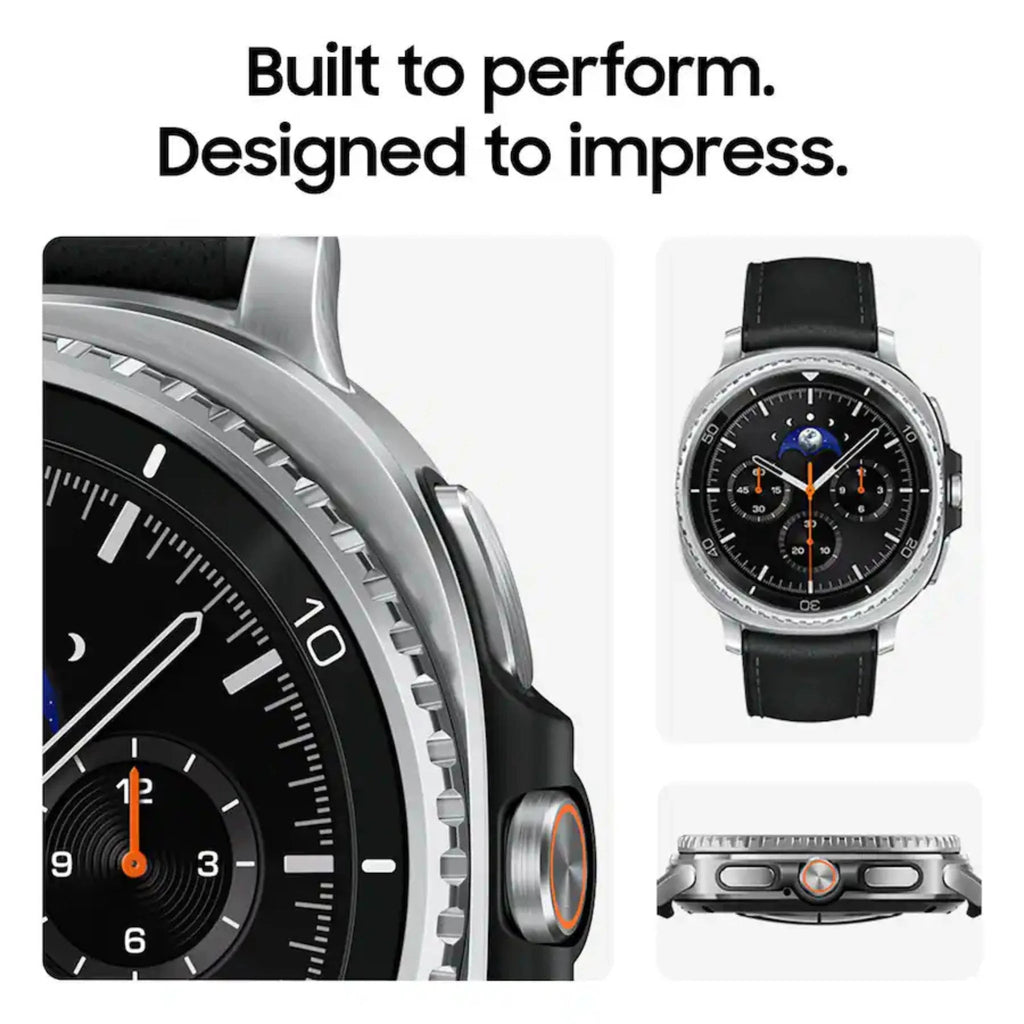 Galaxy Watch8 Classic Stainless Steel Smartwatch 46mm BT - THE LUX MOBILE