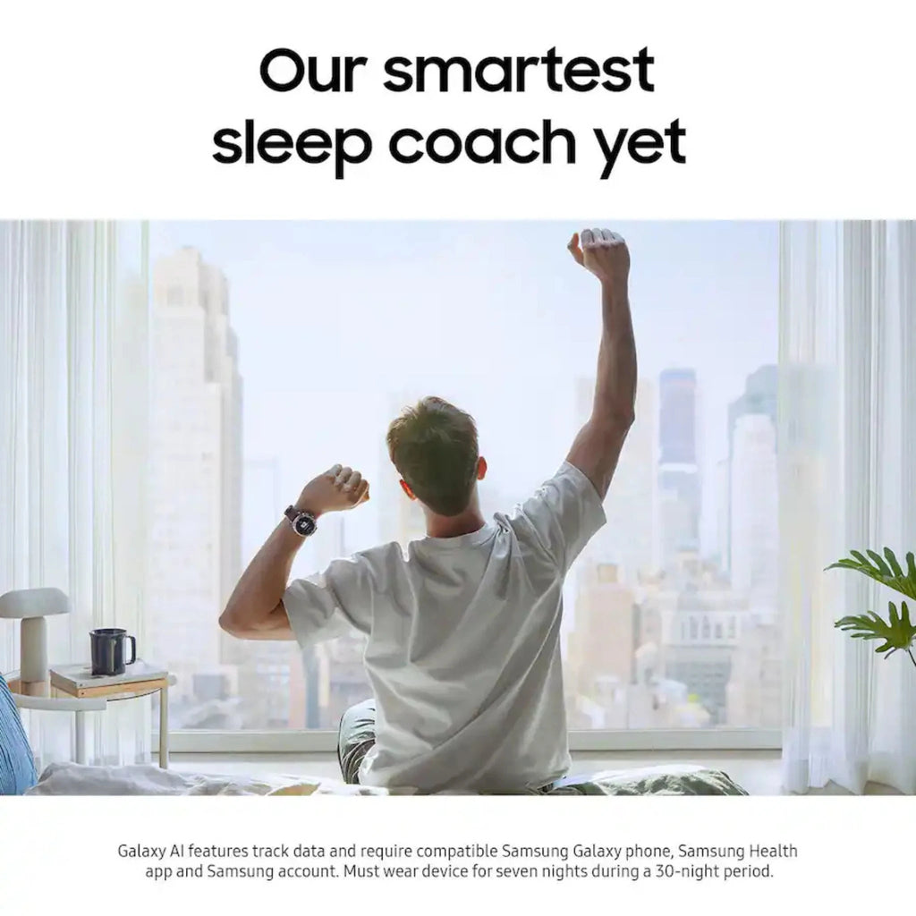 Galaxy Watch8 Classic Stainless Steel Smartwatch 46mm BT - THE LUX MOBILE